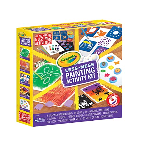 Crayola Less Mess Painting Activity Kit - image 3