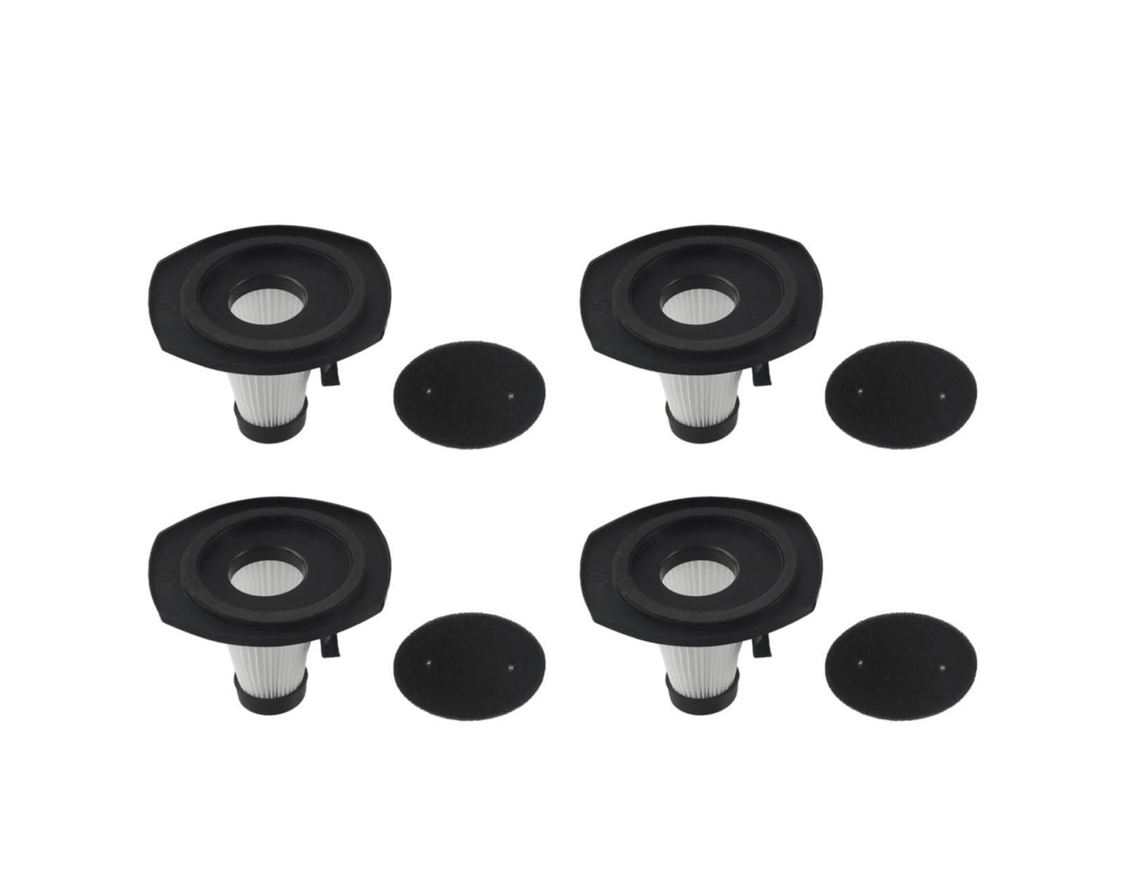 Ensemble De 4 Filtres Et 4 Éponges, Compatibles For Moosoo, LT450