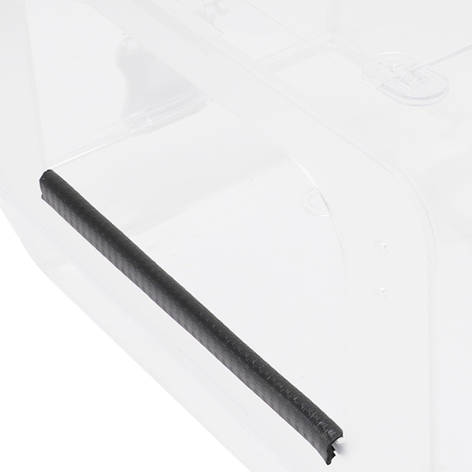 Topiky Bagno per Uccelli in Acrilico Sicuro per Gabbia, Spazioso, Portatile, Facile da Installare, Multifunzionale, per Area Giochi per Pappagalli e Parrocchetti