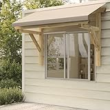 INLIFE 49454 - Marquesina para puerta (200 x 100 x 100 cm,2 kg)