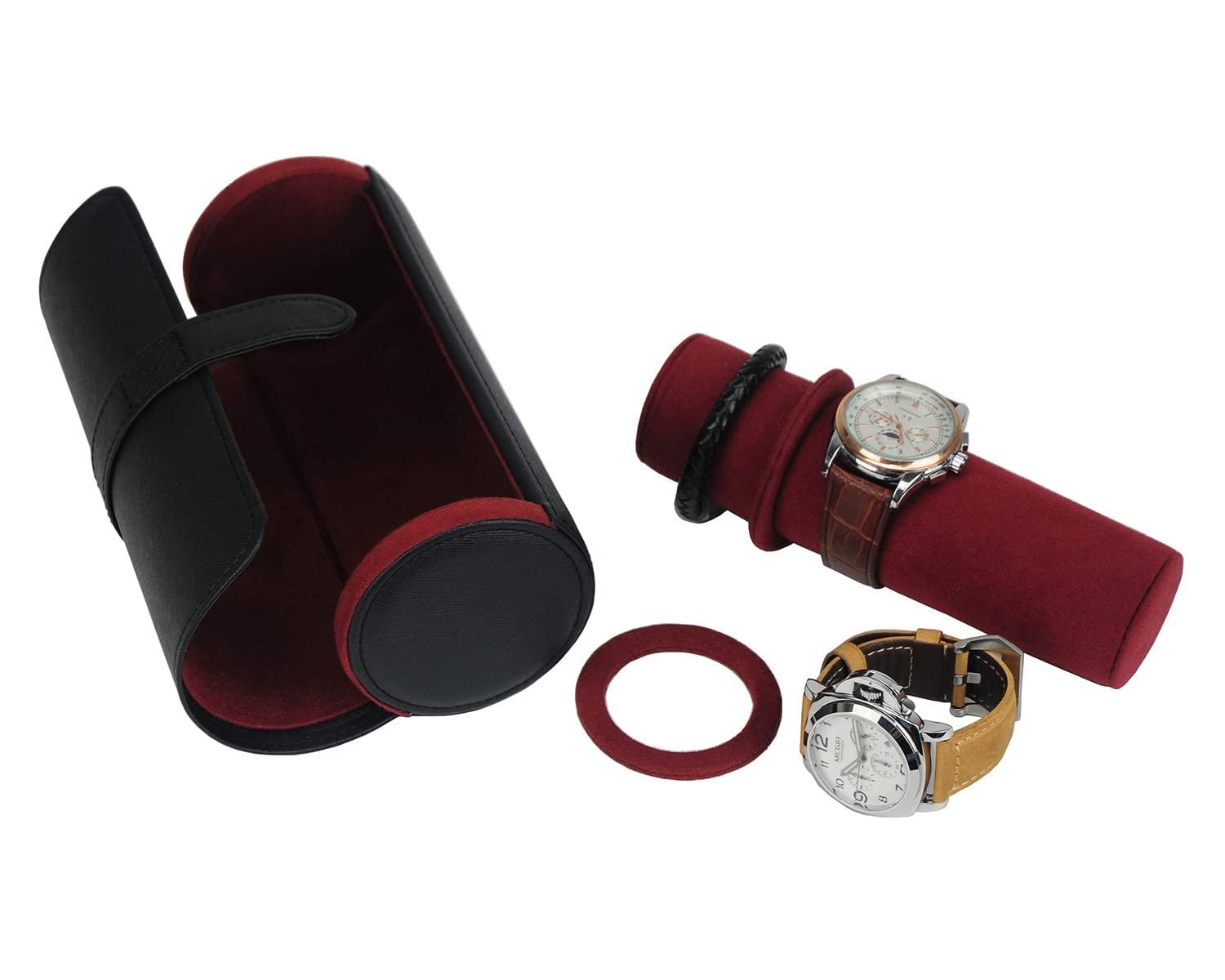 Étui à Cigarettes Et Briquet En Cuir PU Et Acier - Boîte Portable Pour Homme, Rangement Jusqu'à 20 Cigarettes - 13