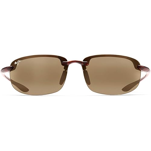 Maui Jim Men's and Women's Hookipa Polarized Rimless Reading Sunglasses