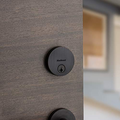 Kwikset 92580-026 258 Deadbolt Low Profile Single Cylinder Matte Black #TOP3