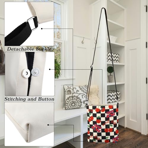 MBMSO Cherry Crossbody Bag - Cherry Print Small Crossbody Purse 6