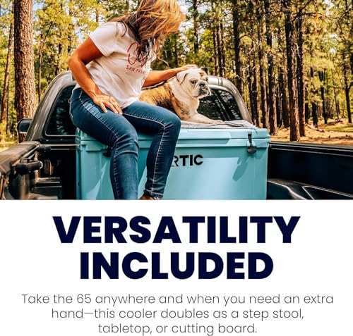 RTIC 65 QT Ultra-Tough Cooler Hard Insulated Portable Ice Chest Box for Beach, Drink, Beverage, Camping, Picnic, Fishing, Boat, Barbecue - Image 6