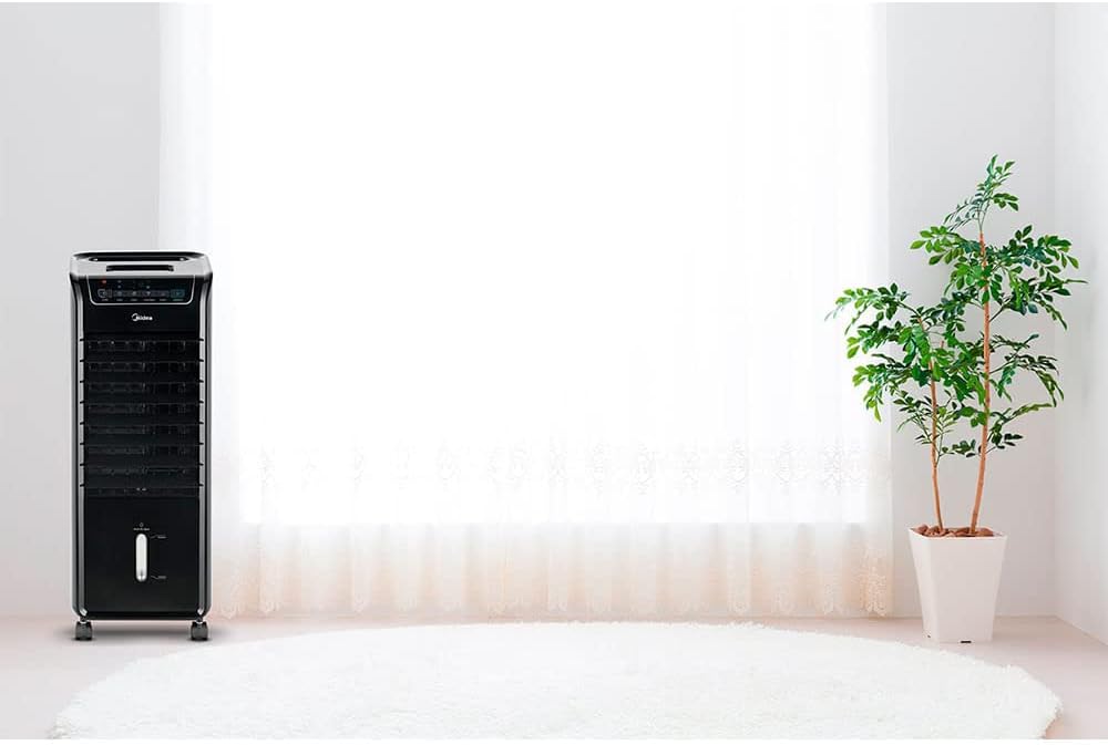 Climatizador de Ar Frio, 60W, 4,5L, Midea Preto 110V, AKAP1