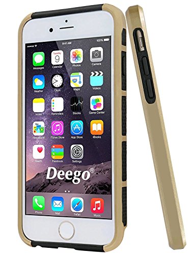 iPhone 6 Case, iPhone 6s Case,Vogue shop Hybrid High Impact Heavy Duty Dual Layer Hard PC Outer Shell with Soft Rubber Inner Armor Defender Case Cover for Apple iPhone 6 6s 4.7 inch Screen