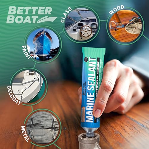 Image of Marine Sealant and Adhesive, Waterproof Marine Grade Caulk