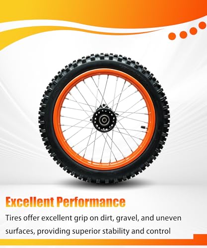 Image of Electric Dirt Bike Front Wheel Tire