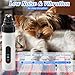 NIUYOU Silent Groom Pro Nail Grinder,2025 Upgraded Dog Nail Trimmer,Rechargeable USB Charging Pet Nail Grinder for Dog Nail Grinders,Pet Paws Grooming Smoothing Tool