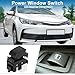 A ABSOPRO Power Window Switch No.8481012080 Passenger Side Window Control Switch for Toyota Camry Corolla RAV4 Black