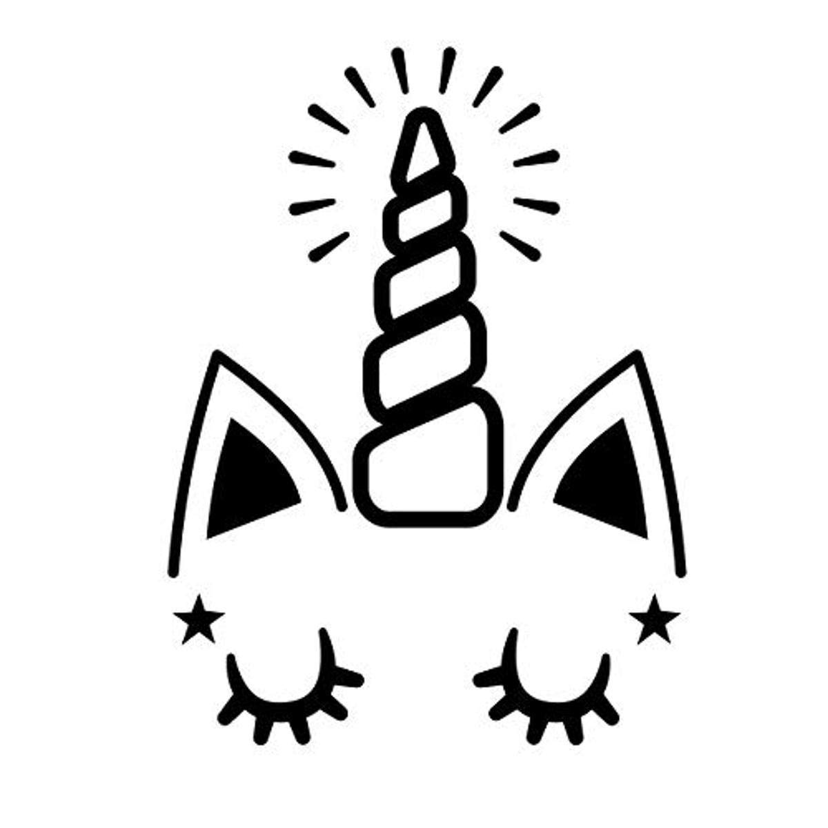 Darice Embossing Folder: Unicorn Eyes