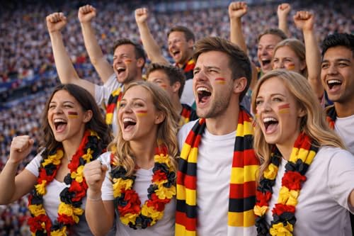 STUWU XXL Druckluftfanfare 44 cm – Extra große manuelle Fanfare – Ohne Gas – Wiederverwendbar