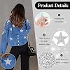 12Pcs Star Iron on Patches,Silver Star Patches,Iron on Stars,Star Patches Iron on,Iron on Star Patches,Star Rhinestones,Star Patches for Clothes,Rhinestone Applique,Sequin Star Patches