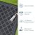 GlowSol Outdoor Rug 8x10 for Patios Waterproof Mat Outdoor Plastic Straw Rug Clearance, Reversible Carpet for Rv,Modern Outside Carpet for Porch, Deck, Camper, Balcony, Backyard, Picnic,Black Grey