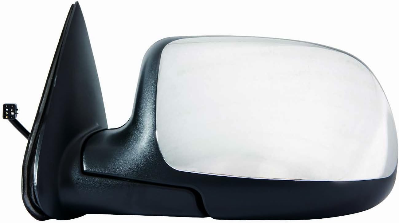 Parts N Go 1999-2002 Chevy Silverado/Sierra Chrome Power Door Mirror Driver Side Left Hand LH - 15172247 GM1320174