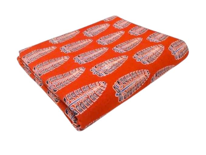 Unstitched cloth Longleaf Barmer ajrakh print Fabric - Perfect For Cotton shirt, Kurti, Ladies Suit, Salwar Suit, Pant, Blouse Material-image-43