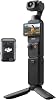 DJI vlog Camera Osmo Pocket 3 Creator Combo 1 CMOS 4K 120fps Video 3-Axis Stabilizer Gimbal Action Camera Digital Face Subject Tracking High Speed Focus Microphone Included
