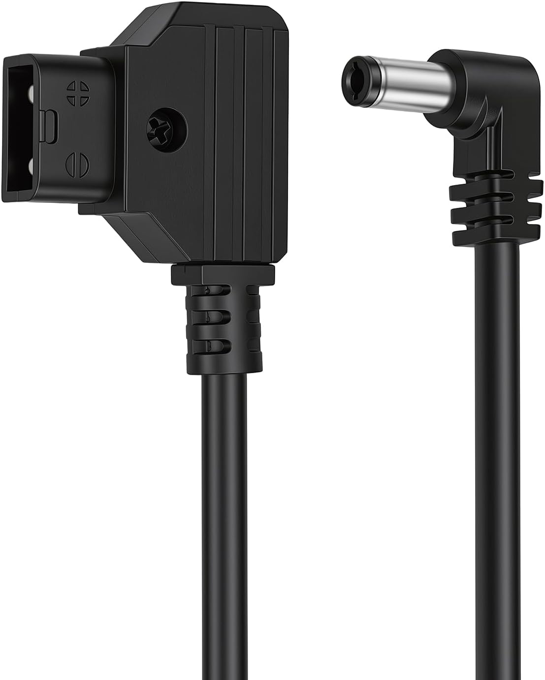 HangTon D-tap Right Angle 12V DC Barrel Power Cable for Feelworld F7 Pro, Atomos Inferno, Blackmagic Video Assist Monitor 24''