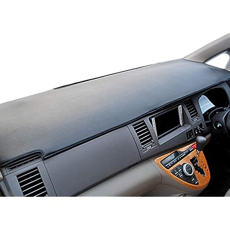 Amazon クラウン マジェスタ ロイヤル アスリート 180系 H16 7 H21 3 ダッシュボードマット トヨタ クロスオーバー 国産オーダーメイド ダッシュマット レザー風生地 縁ロック加工 ダッシュボードマット 車 バイク