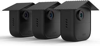 Silicone Case for New Blink Outdoor 4 Surveillance Camera Silicone Case for Flashing Camera - Scratch-Resistant Protective Case for Full Protection (Pack of 3)
