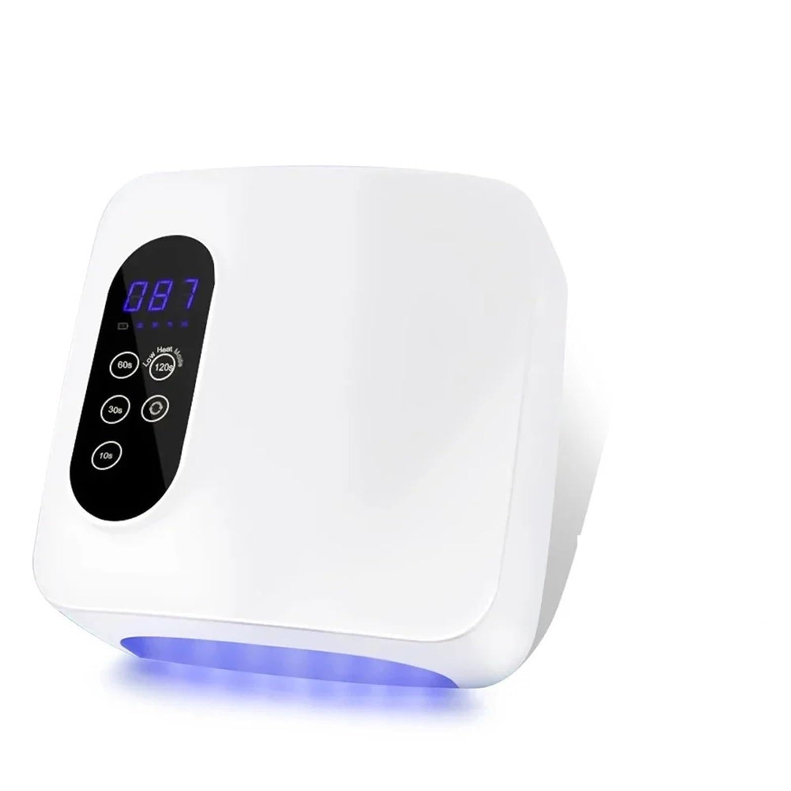 Lampa UV LED do paznokci, Lampa do paznokci 36LEDS 72W UV LED Suszarka utwardzania lakieru żelowego Akumulatorowa lampa żelu manicure do suszarki UV do paznokci(No Built-in Battery)
