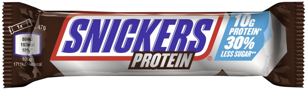 Protein Riegel Mix 1746g I Mars 18x50g I Snickers 18x47g I Eiweiß I Sport Nahrung I Fitness Snack I Schokoriegel