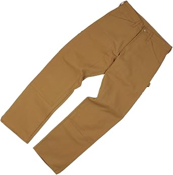 Roundhouse Brown Duck Double Front Carpenter Pants Dungaree Jean 2202 36W x 32L