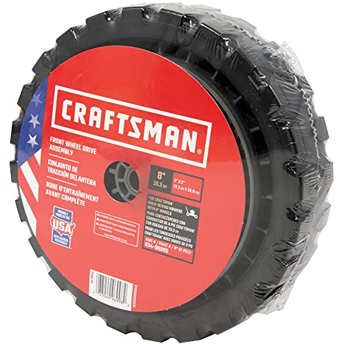 Craftsman (Cmxgzam325070 Wheel For Walk-Behind Mowers-8-Inch Fits Various Models, 8-Inch Fwd, Black #TOP6