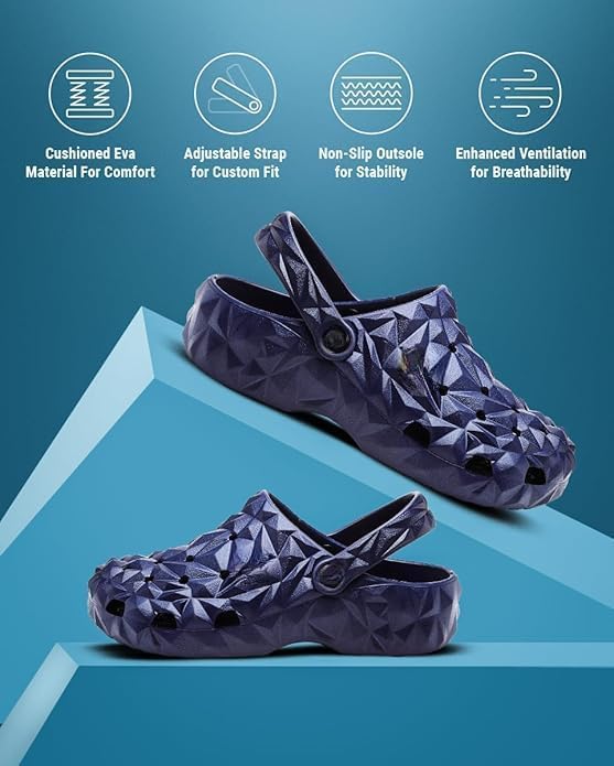 Image of Richmen Men's Eva Anti- Slipper Shoes Summer Breathable Foam Beach Runners Outdoor Sport Flip Flop Pillow Sandals