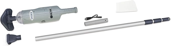 Intex 28620EP Rechagreable Handheld Vacuum, Grey