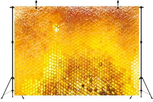 Tela de fondo dorado 7x5 pies para fotos miniatura 4