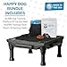 Blue-9 Happy Dog Starter Bundle with KLIMB Dog Training Platform & Traction Mat and Inspire Training Treat Pouch & Training Treats, Black