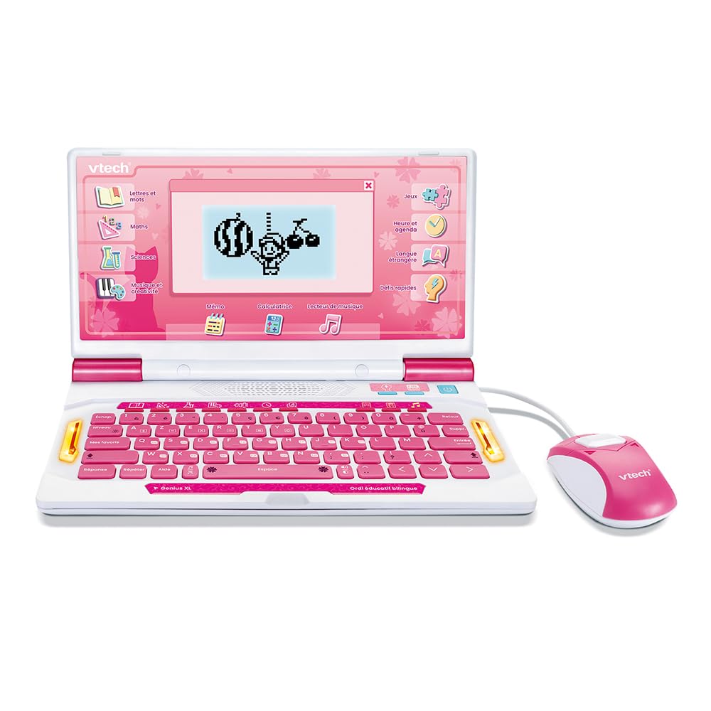 Ordinateur Portable éducatif Toyshine Avec 20 Activités - Inclut Souris, Pour Enfants 3-10 Ans