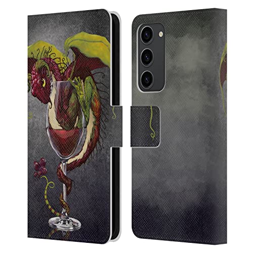 Funda Samsung Galaxy S23+ 5G dragones y vino ideal para catas y reuniones con amigos