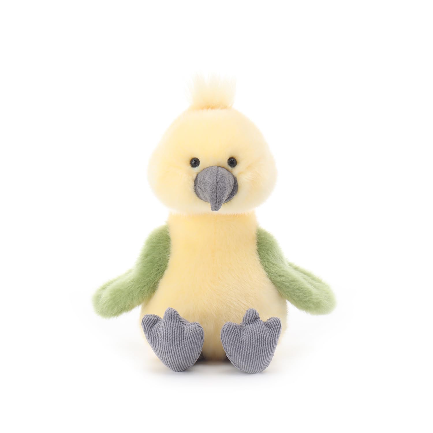 Apricot Lamb Charming Parrot Bird Plushies Stuffed Animals for Baby Girl and Boy, Soft Cute Plush Toys for Kids, 7 Inches