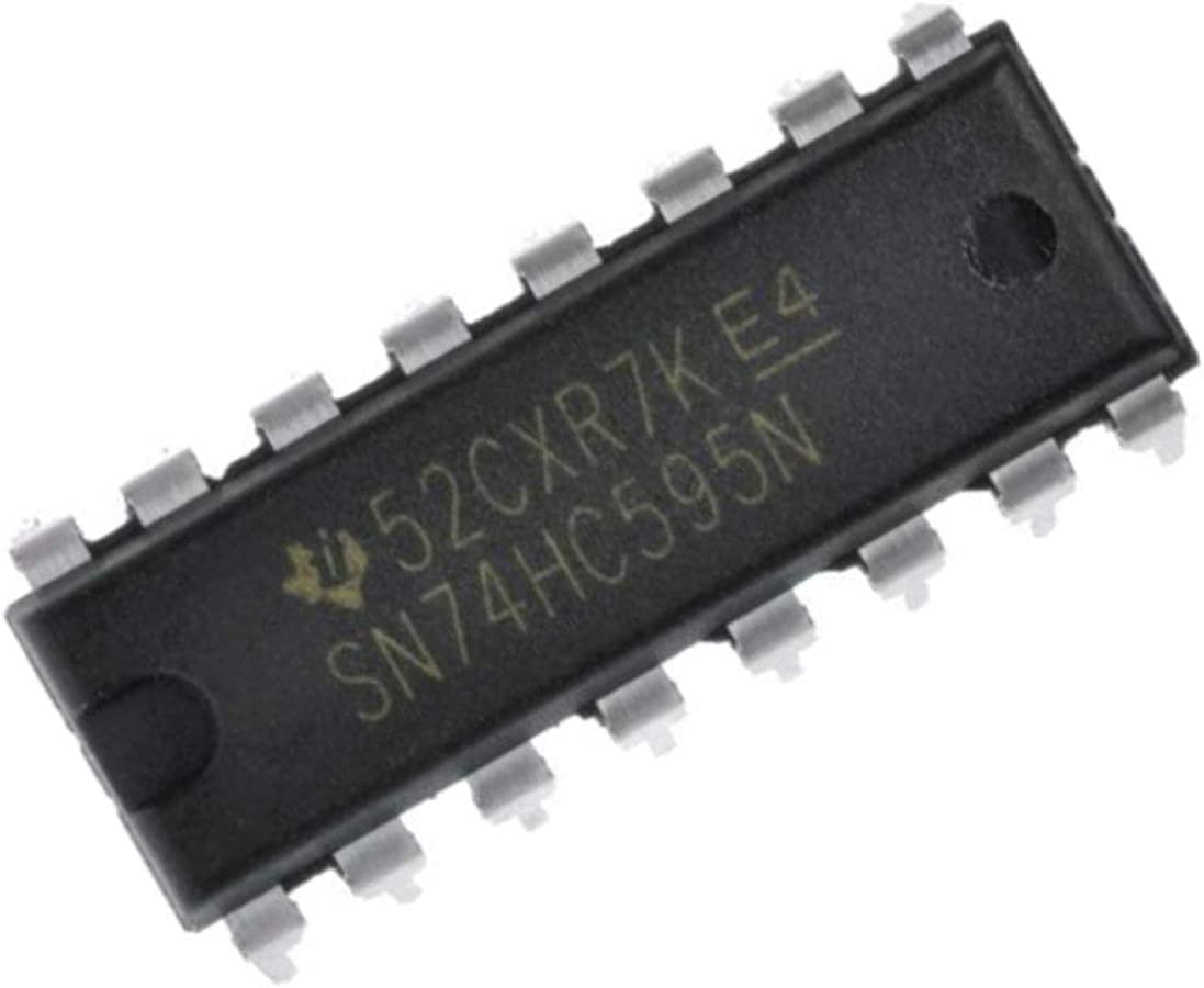 専用☆ シフトレジスタ (74HC595) と Arduino を使って複数の LED を