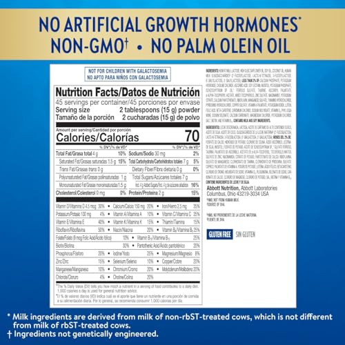 Similac Go & Grow 360 Total Care by Similac Toddler Nutritional Drink With 5 HMOs,Powder,24-oz Can