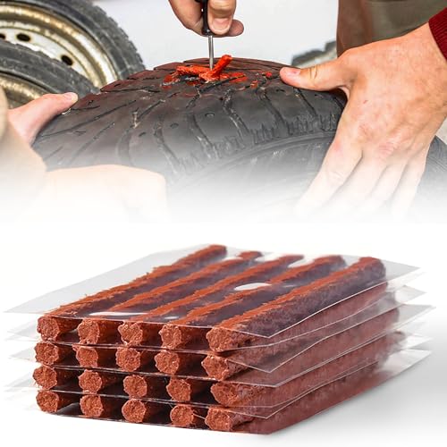 20Stk Reifenreparaturset Auto Dichtmittel,Reifenreparaturstreifen, Reifenreparatur Saiten Auto,Reifen Reparatur set,Autoreifen Reparaturset,Reifen Flickset Auto,Tyre Repair Kit f&uuml;r Autos,Fahrr&auml;der