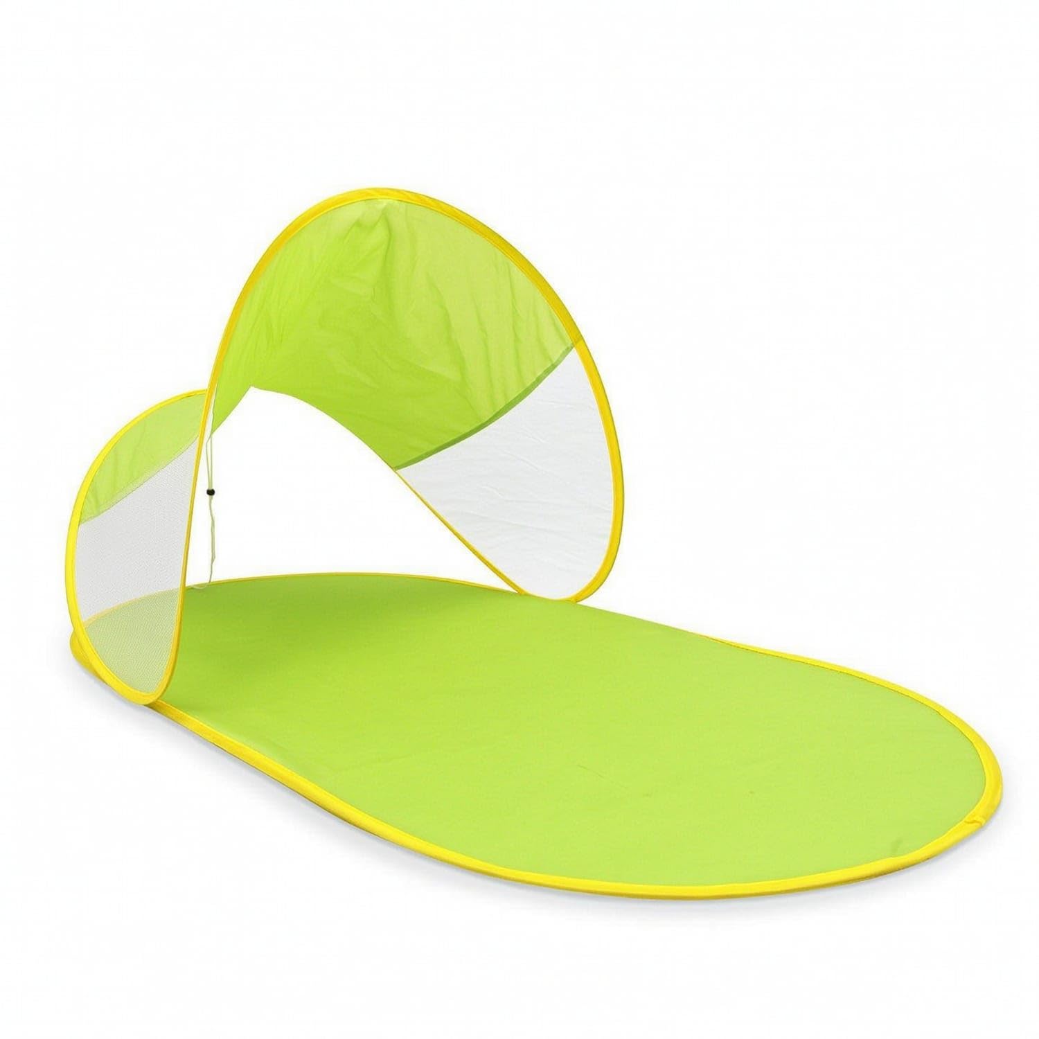 Sleek Pop-up-up Beach Tent Lightweight Beach Tent with Carrying Bag Compact Sun Shade Foldable for Solo Travelers, Park, Camping, Green-image-35