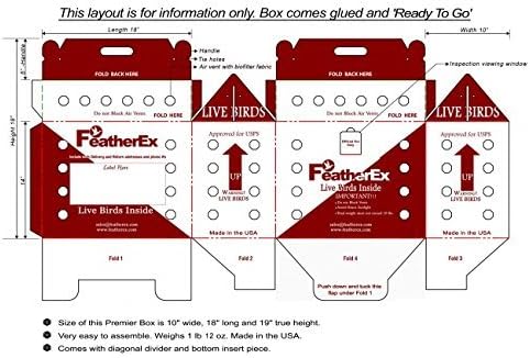 3 Pack FeatherEx Premier Shipping Boxes