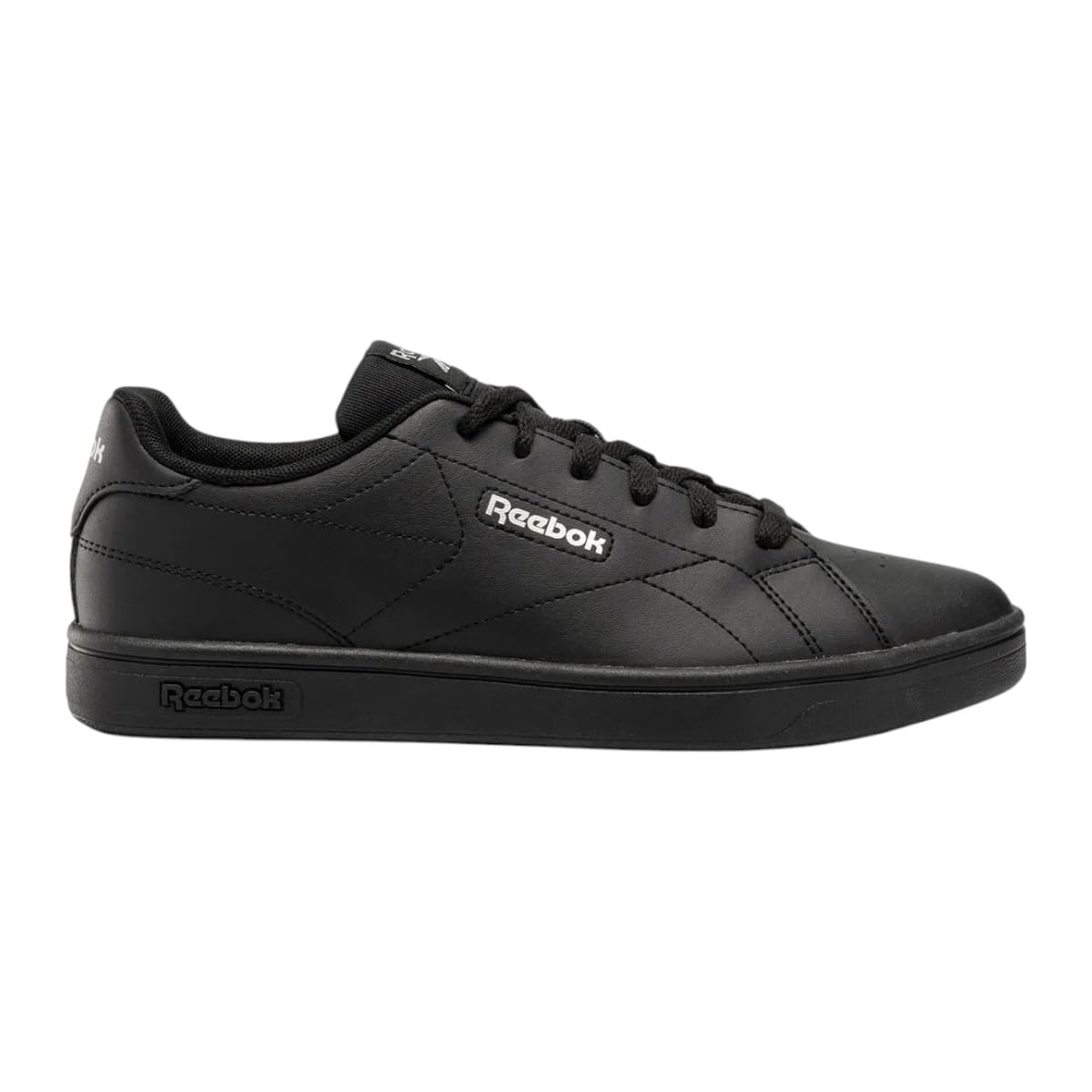 Reebok Court Clean, Sneaker Donna 40 EU Black Silvmt Black
