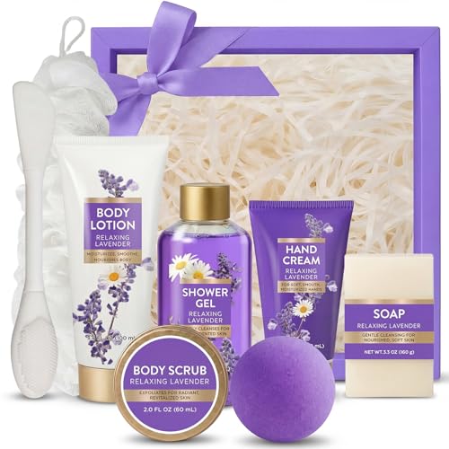 Spa Luxetique Gifts for Women Relaxing Lavender Gift for Womens 8...