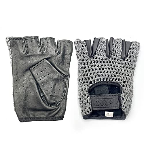 Gants OMP OMPIB/747/N/L noirs en taille L pour pilote automobile - 4