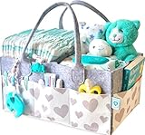 Baby Diaper Caddy Organizer - Portable...