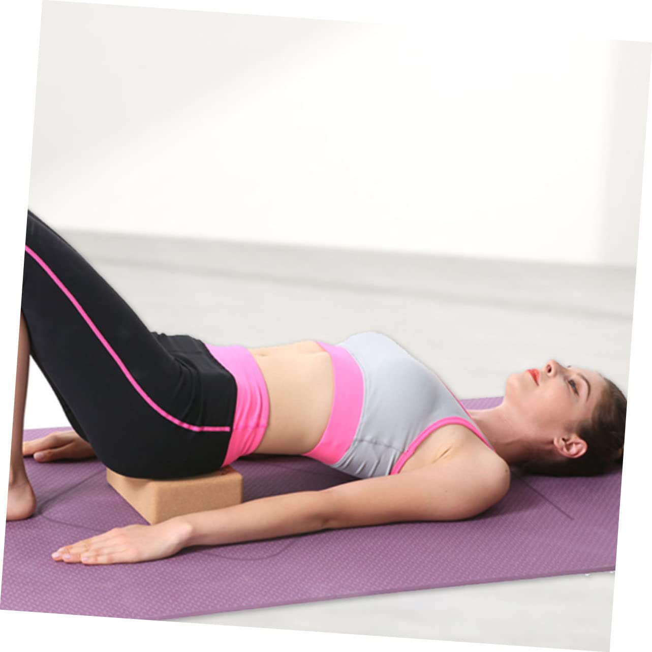 HANABASS Blocchi Yoga in Materiale Resistente Per Allenamento Di Danza Pilates e Stretching Mattoni Yoga Leggeri e Portatili Per Migliorare Stabilità e Flessibilità