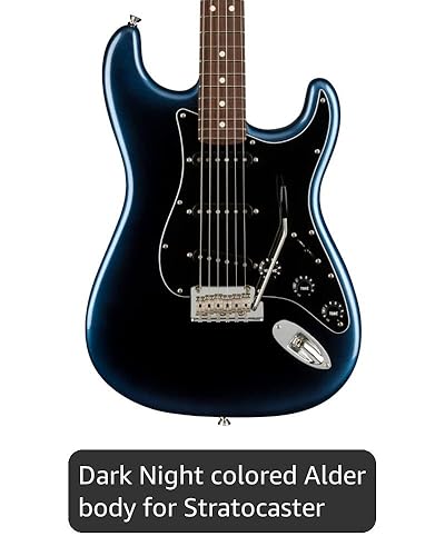 Amazon.com: Fender American Professional II Stratocaster - Dark