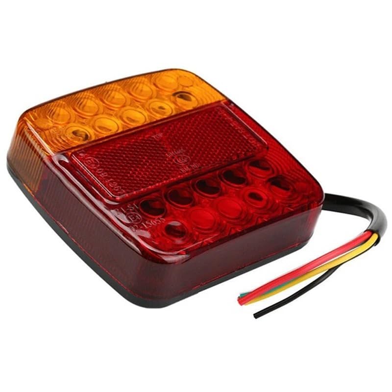 fanale posteriore dell'auto Rimorchio per camion 20LED Fanale posteriore Freno Stop Indicatore di direzione Lampada 12V