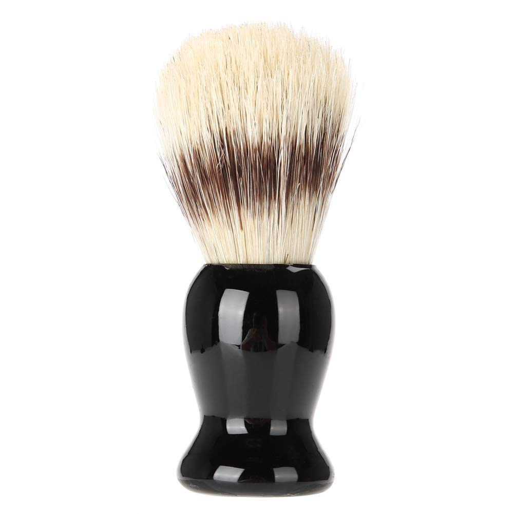 Kit de Rasage Traditionnel pour Hommes avec Brosse, Ceinture en Cuir et Boîte en Bois