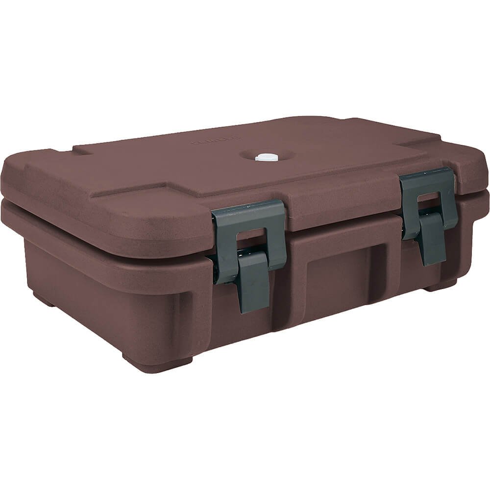 () Top-Load Food Pan Carrier - Ultra Pan Carrier by Cambro – 12-Quart, 12.0 quarts, Plastic, Dark Brown, Model UPC140131